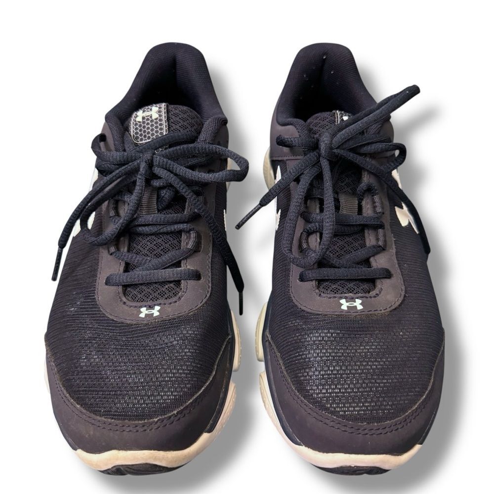Under Armour Navy Running Shoes Men 7.5 Lightweight Active Everyday Sneaker